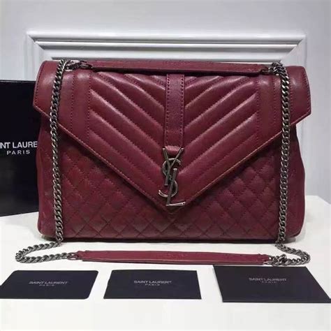 ysl matelasse red|ysl matelasse envelope bag.